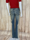 Embellished Sides Vintage Jeans