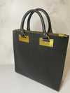 Black Albion Leather Tote