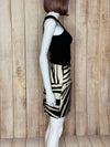 Zebra Print Skirt