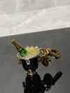 Limited Edition 2010 Champagne Bottle in Ice Bucket Charm