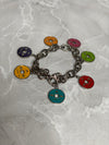 Colourful Enamel Lucky Charm Bracelet