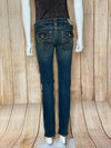 Crystal buttoned Jeans