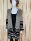 Knitted Belted Cardigan